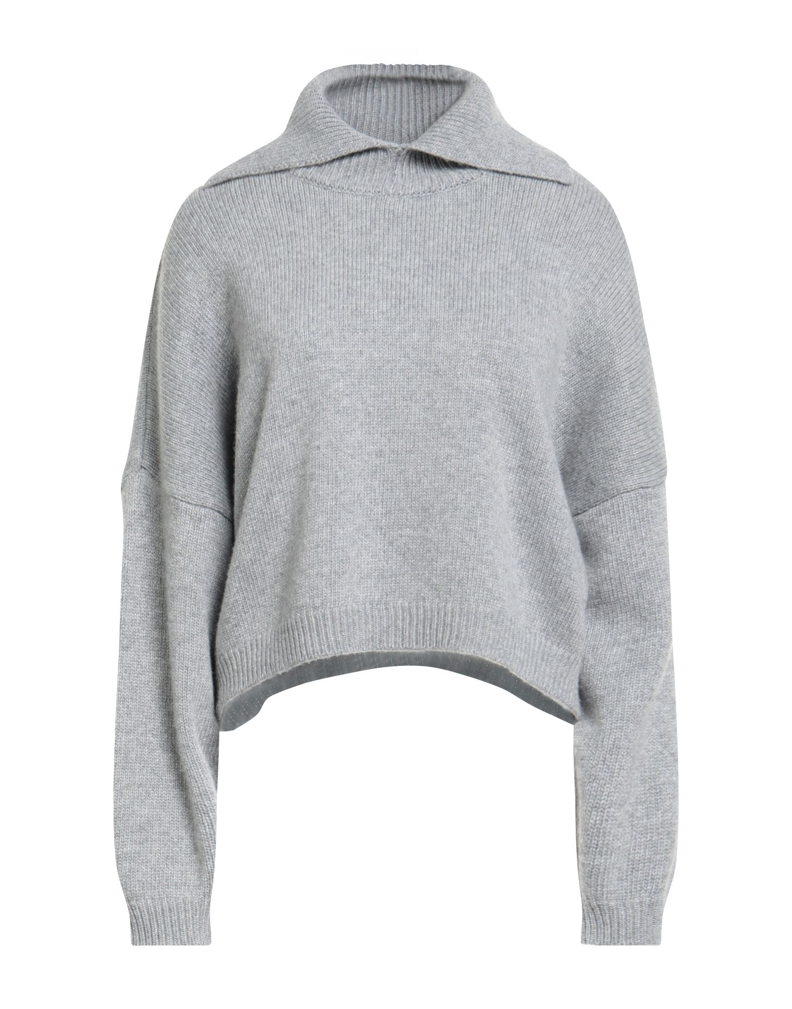 VICOLO Rollkragenpullover Damen Grau von VICOLO