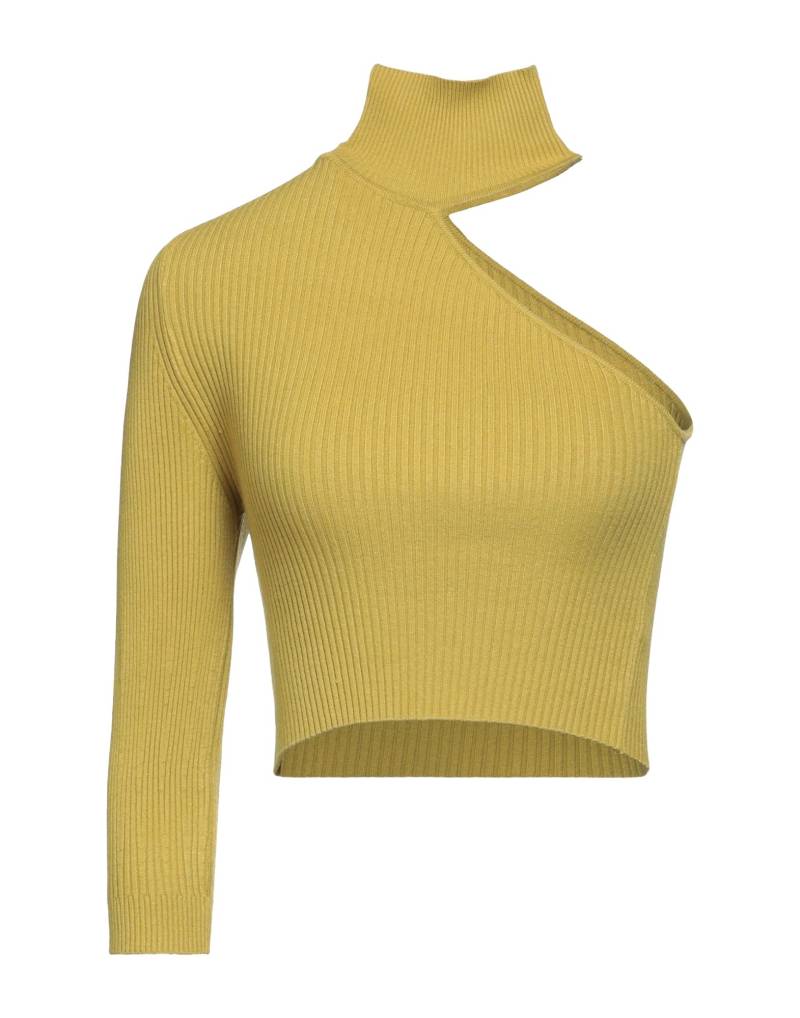 VICOLO Rollkragenpullover Damen Limettengrün von VICOLO