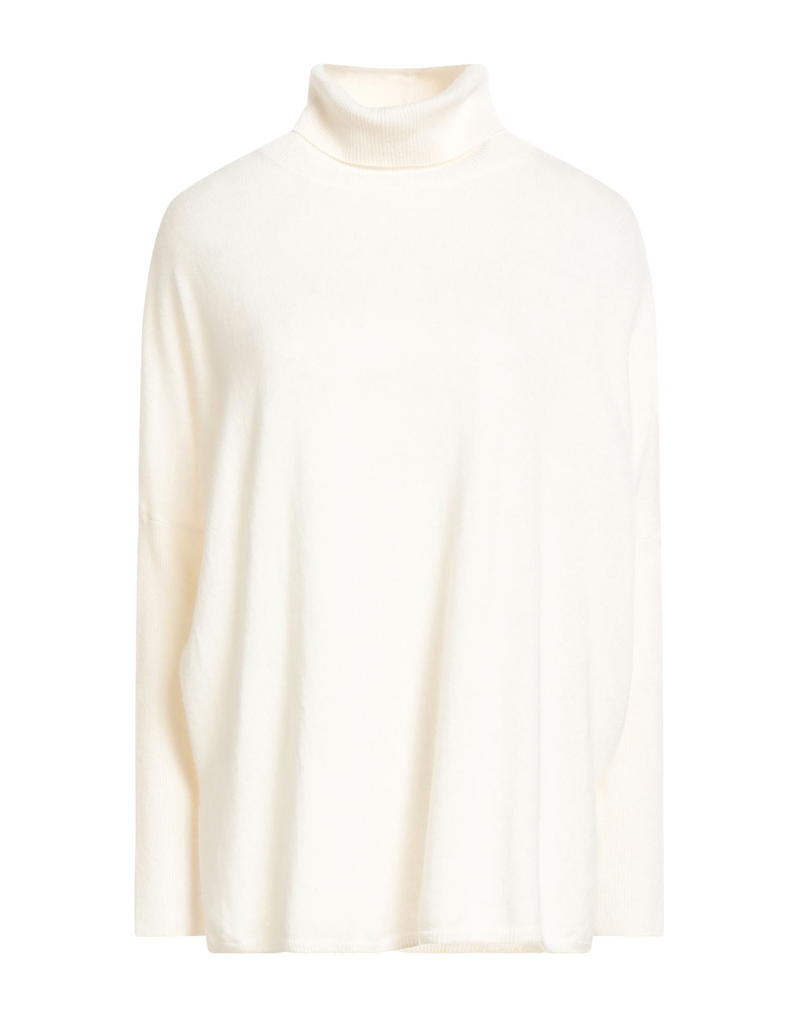 VICOLO Rollkragenpullover Damen Weiß von VICOLO