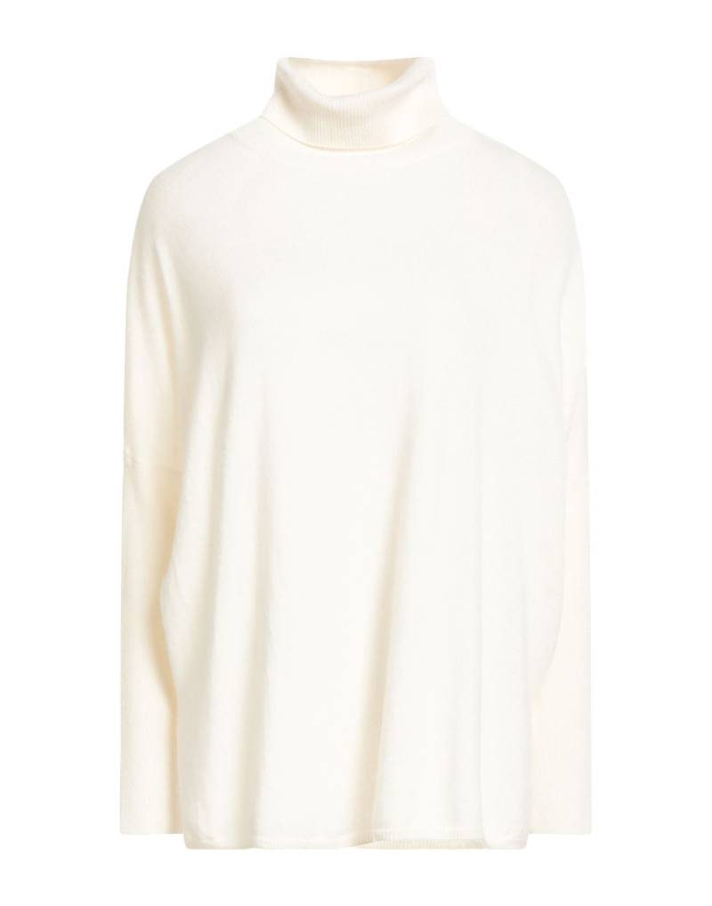 VICOLO Rollkragenpullover Damen Weiß von VICOLO