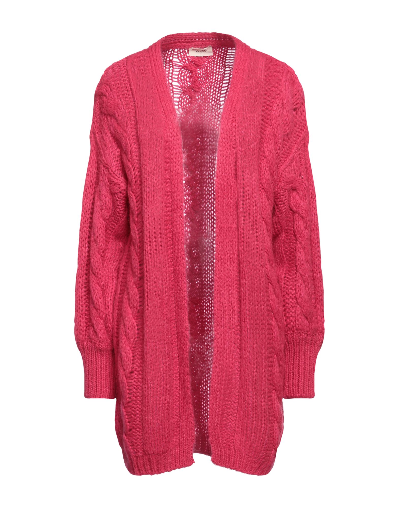 VICOLO Strickjacke Damen Fuchsia von VICOLO