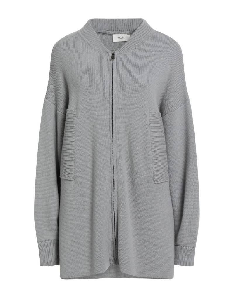 VICOLO Strickjacke Damen Hellgrau von VICOLO