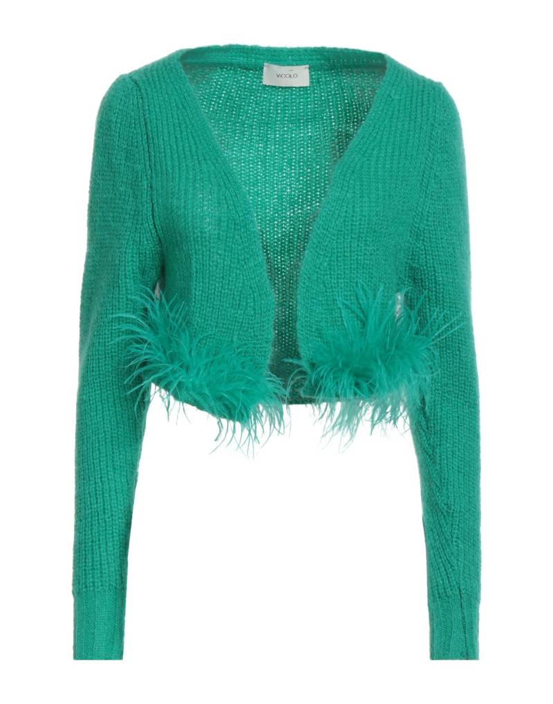 VICOLO Strickjacke Damen Smaragdgrün von VICOLO