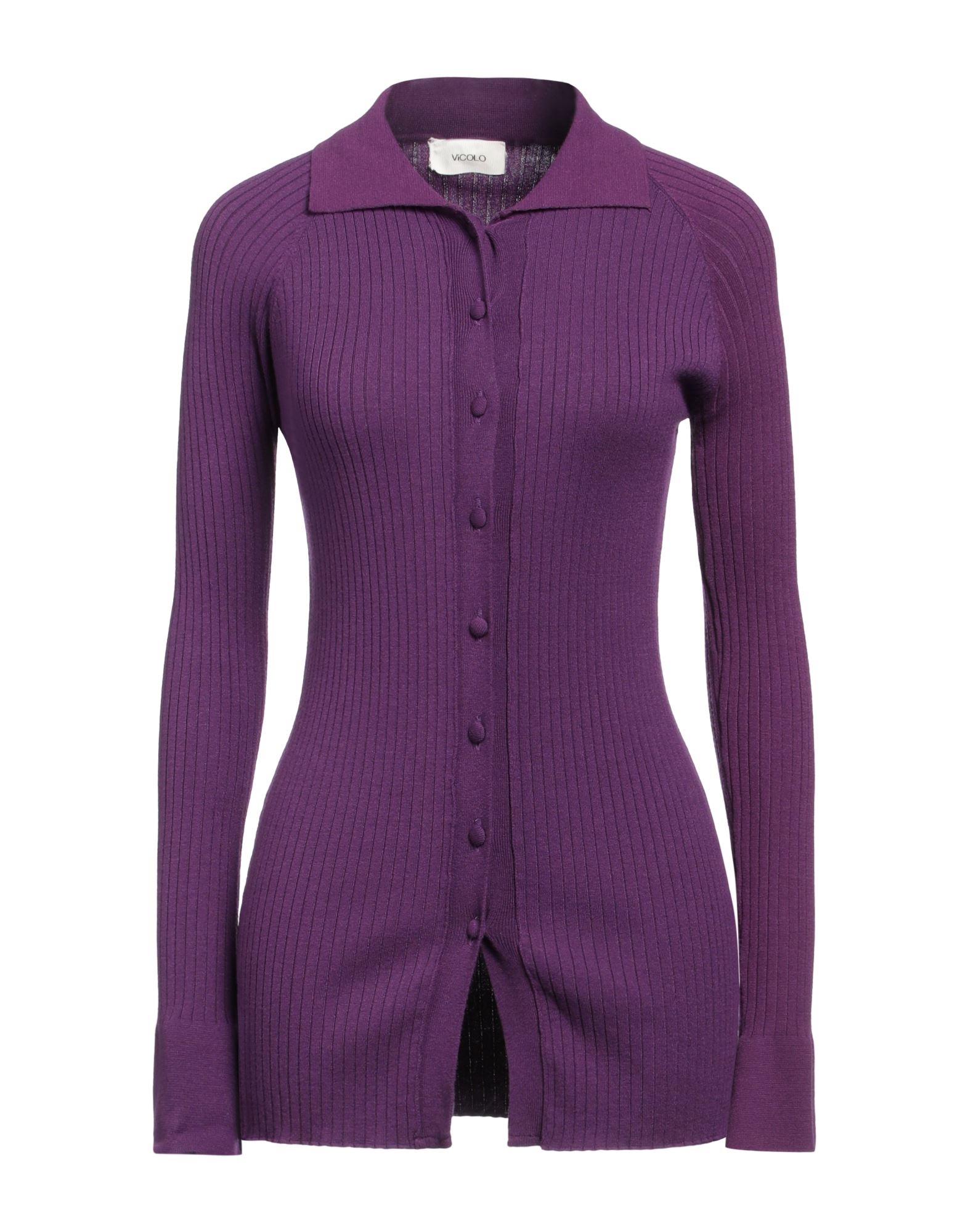 VICOLO Strickjacke Damen Violett von VICOLO