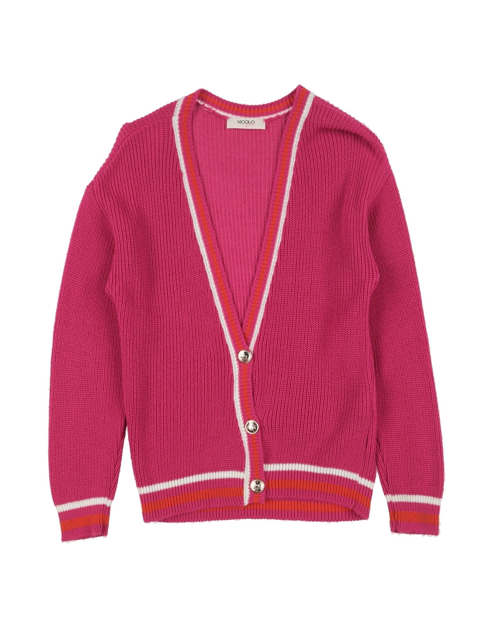 VICOLO Strickjacke Kinder Fuchsia von VICOLO