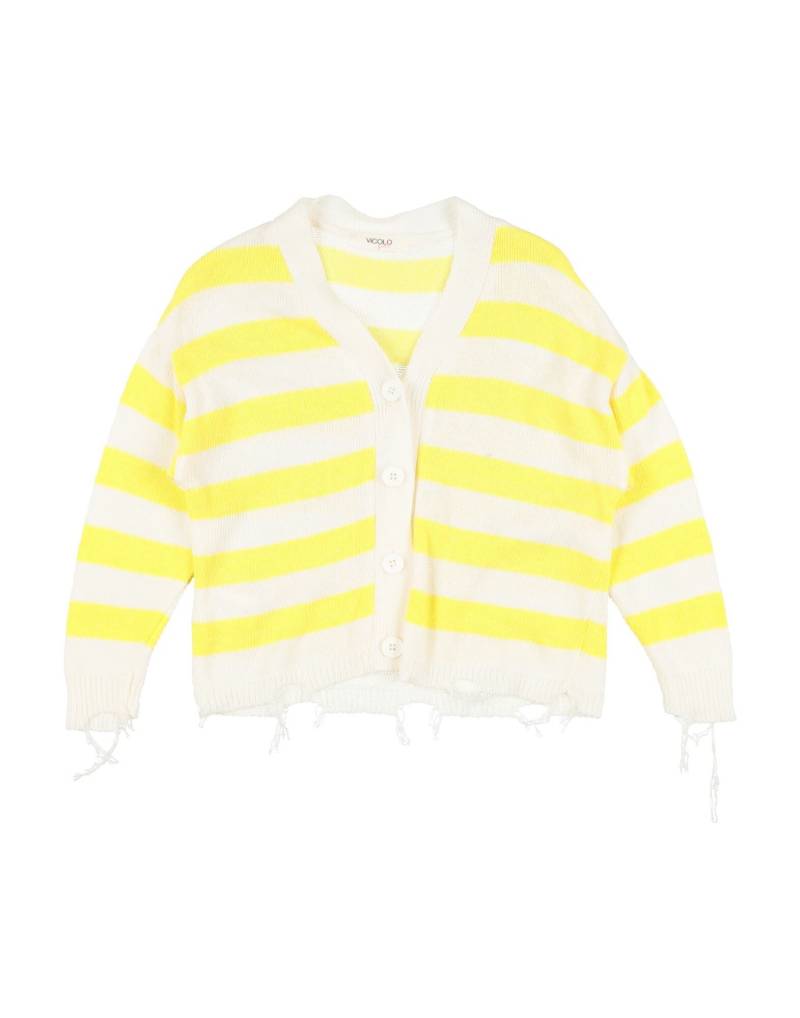 VICOLO Strickjacke Kinder Gelb von VICOLO