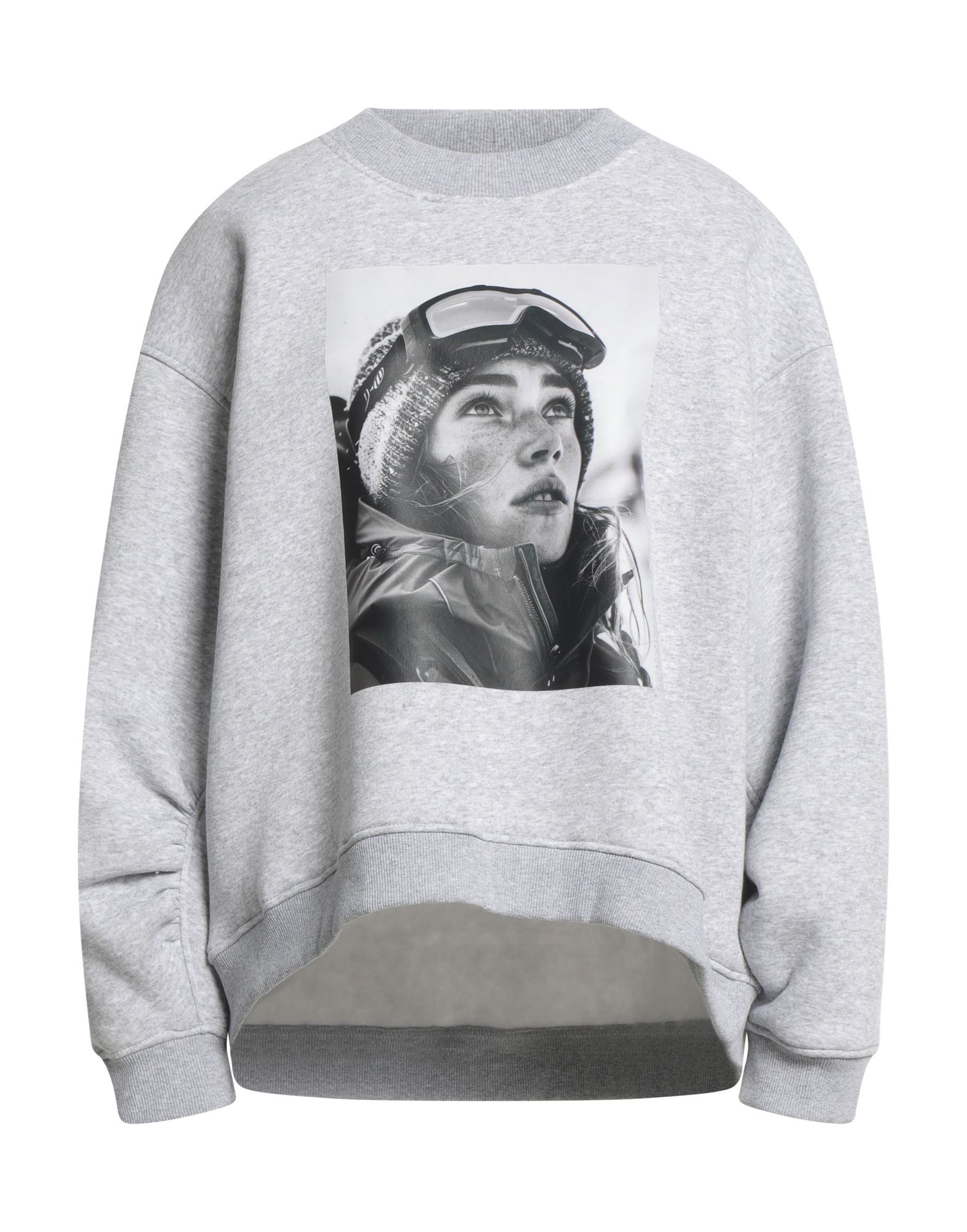 VICOLO Sweatshirt Damen Hellgrau VICOLO Sweatshirt Damen Hellgrau von VICOLO