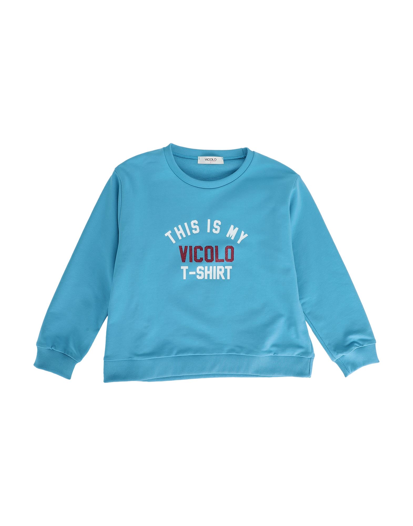 VICOLO Sweatshirt Kinder Azurblau von VICOLO