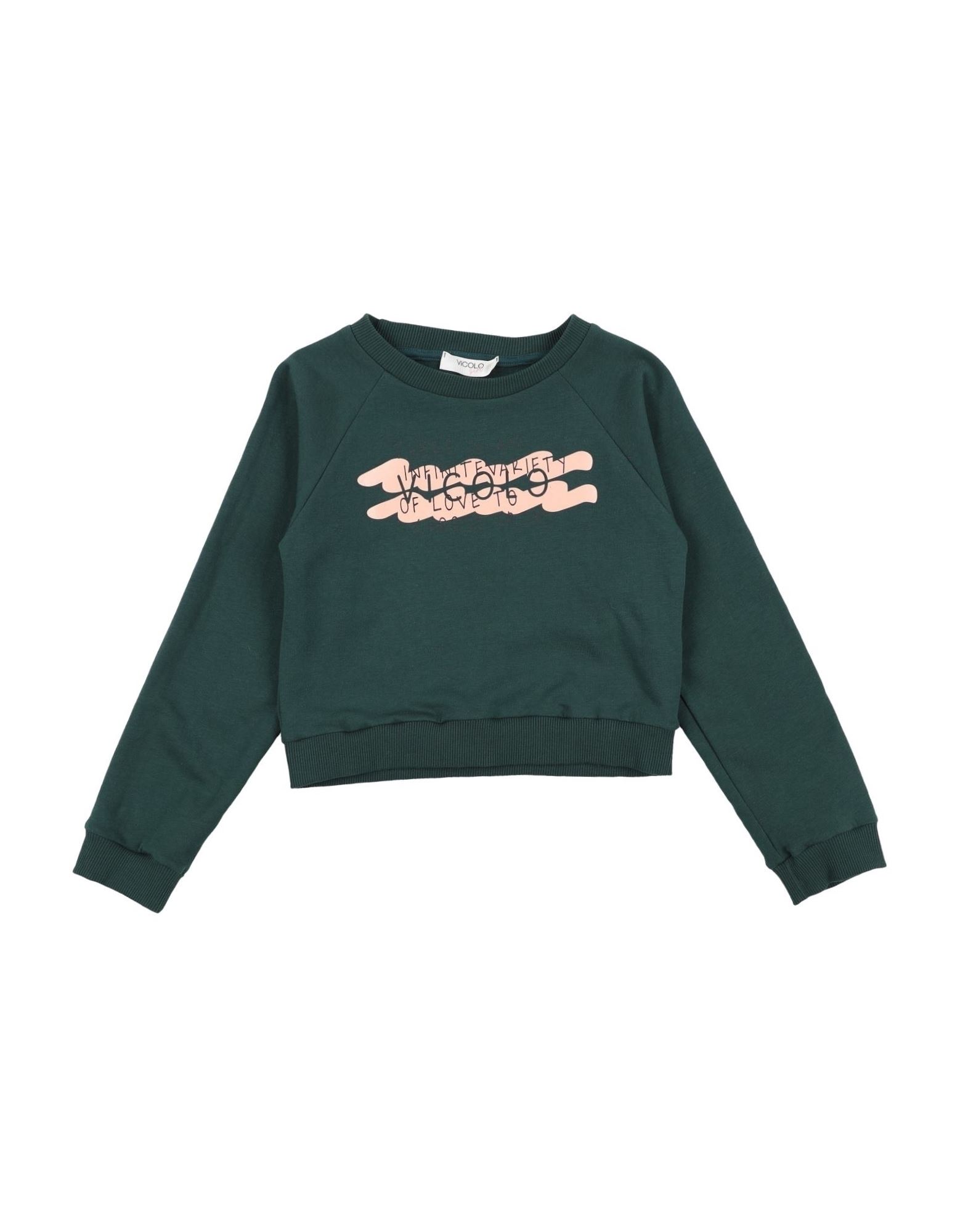 VICOLO Sweatshirt Kinder Dunkelgrün von VICOLO