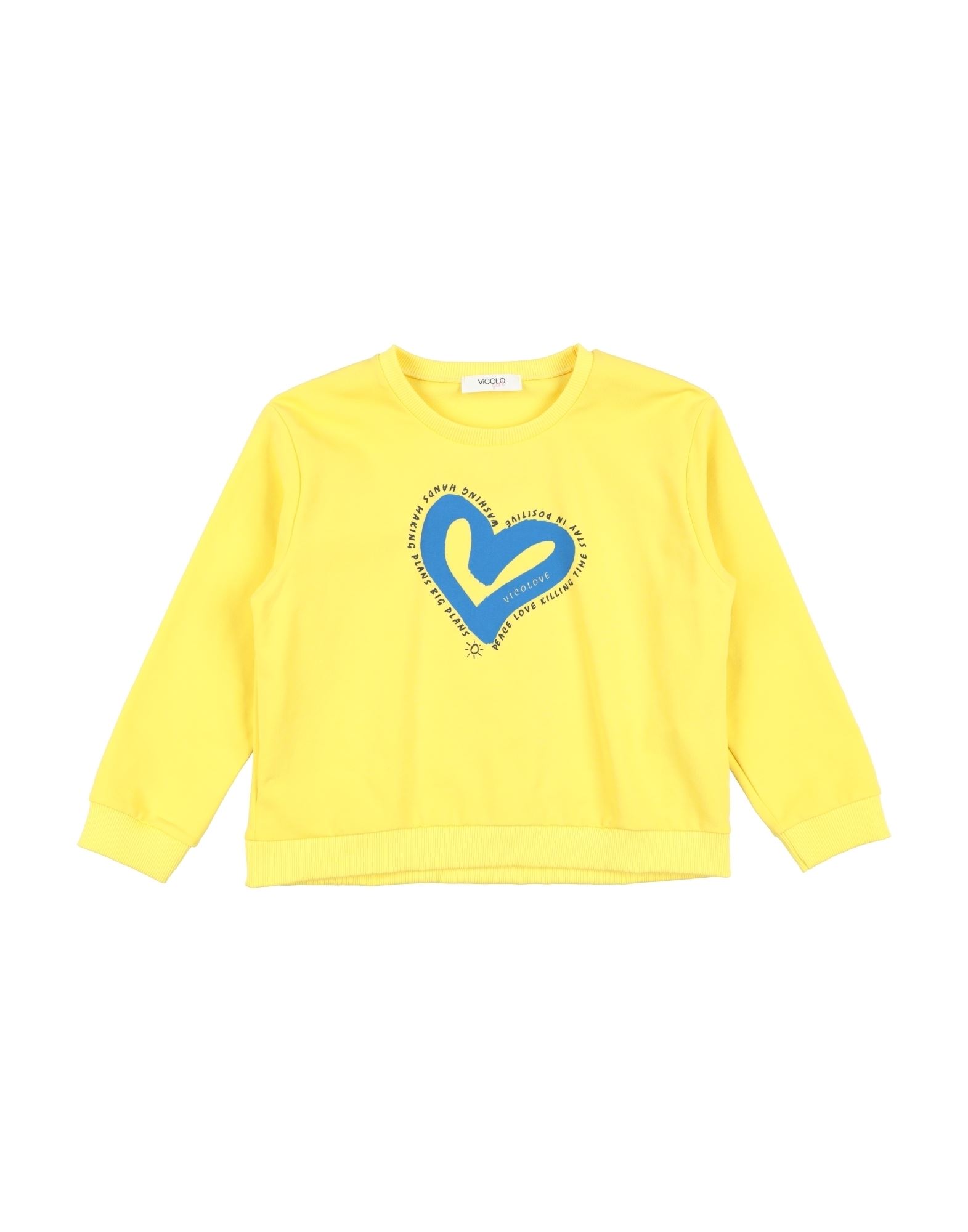 VICOLO Sweatshirt Kinder Gelb von VICOLO