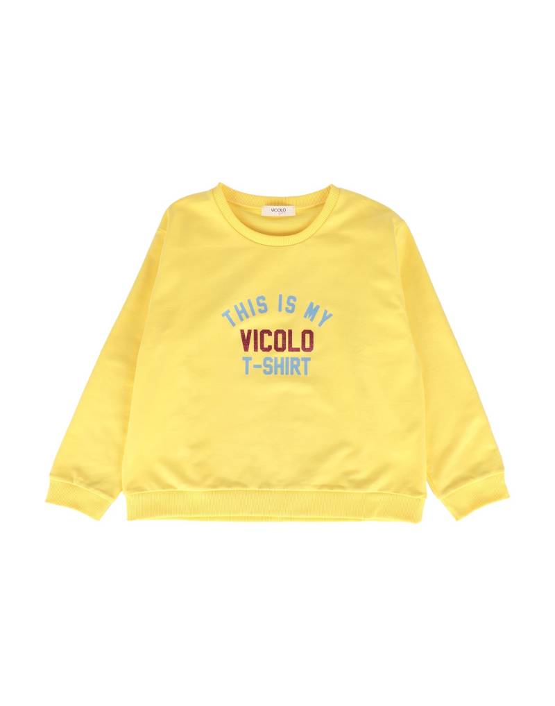VICOLO Sweatshirt Kinder Gelb von VICOLO