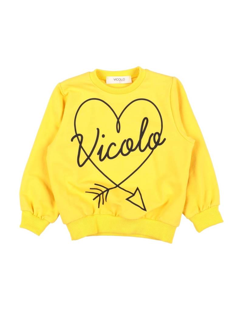 VICOLO Sweatshirt Kinder Gelb von VICOLO