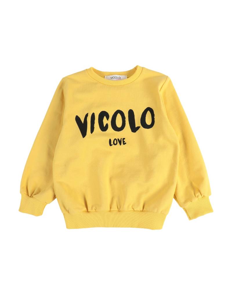 VICOLO Sweatshirt Kinder Gelb von VICOLO