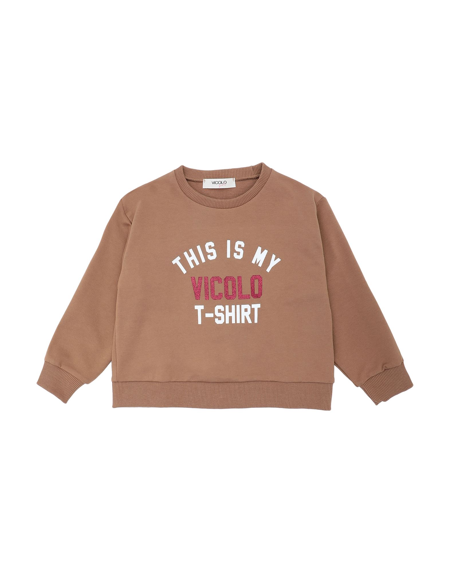 VICOLO Sweatshirt Kinder Kamel von VICOLO