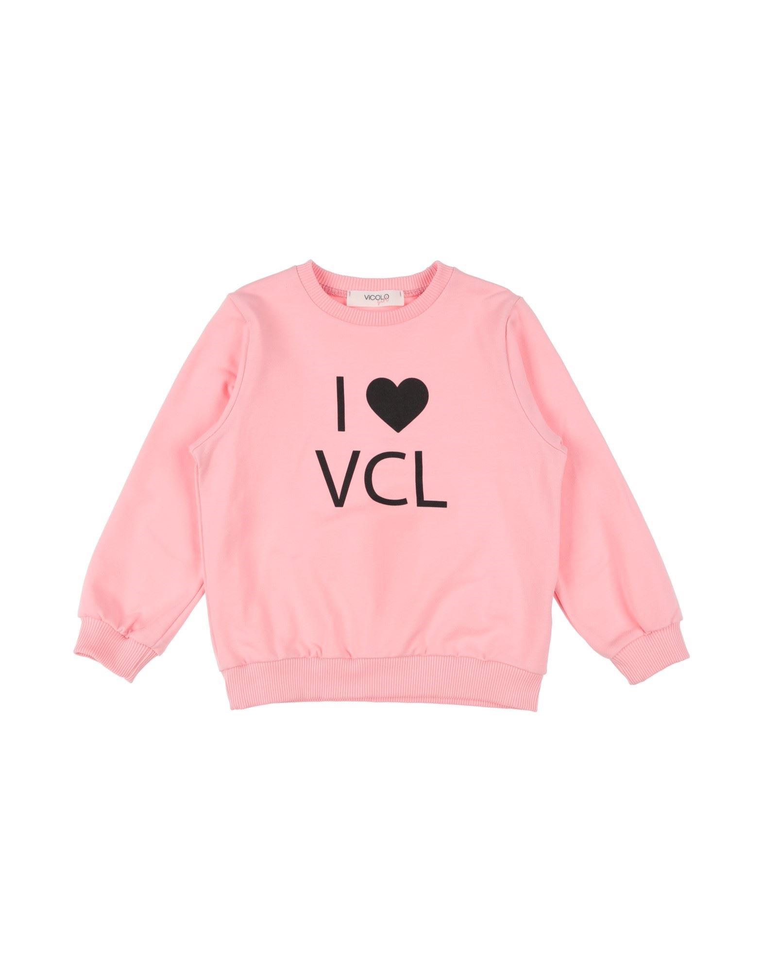 VICOLO Sweatshirt Kinder Rosa von VICOLO