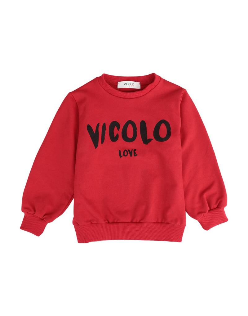 VICOLO Sweatshirt Kinder Rot von VICOLO