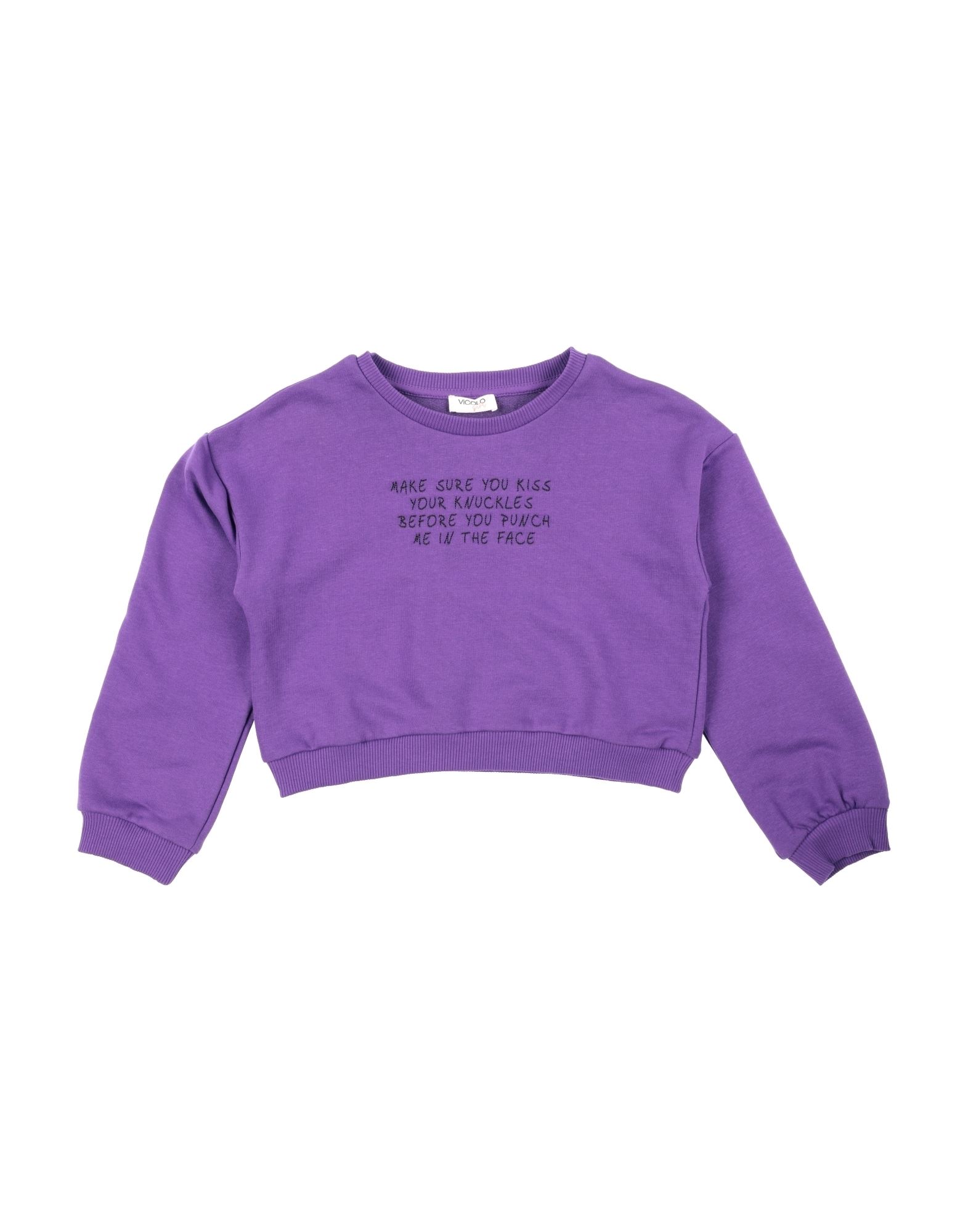 VICOLO Sweatshirt Kinder Violett von VICOLO