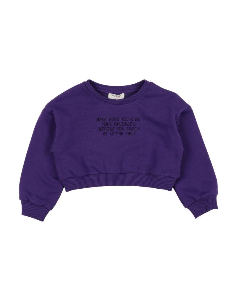 VICOLO Sweatshirt Kinder Violett von VICOLO