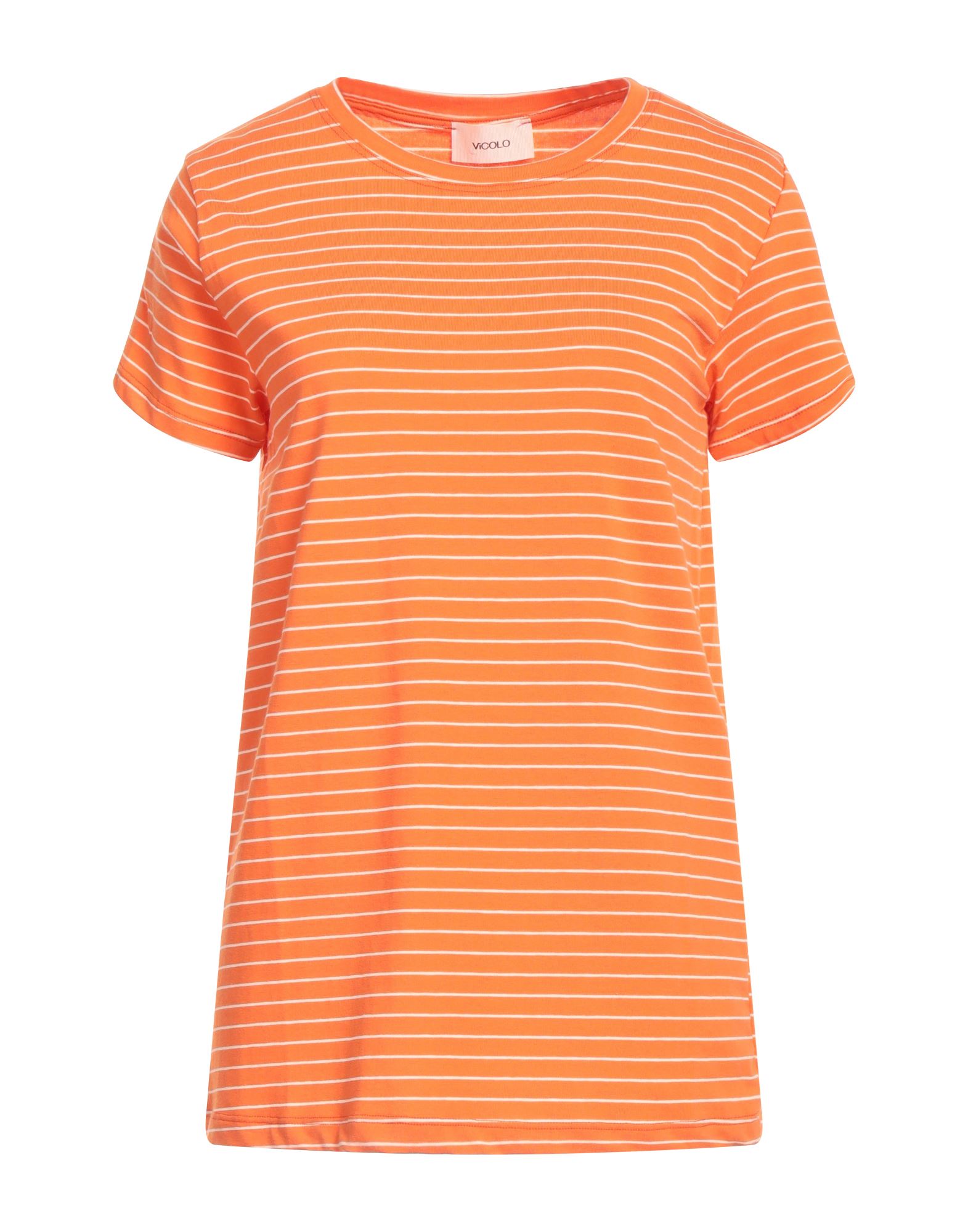 VICOLO T-shirts Damen Orange von VICOLO