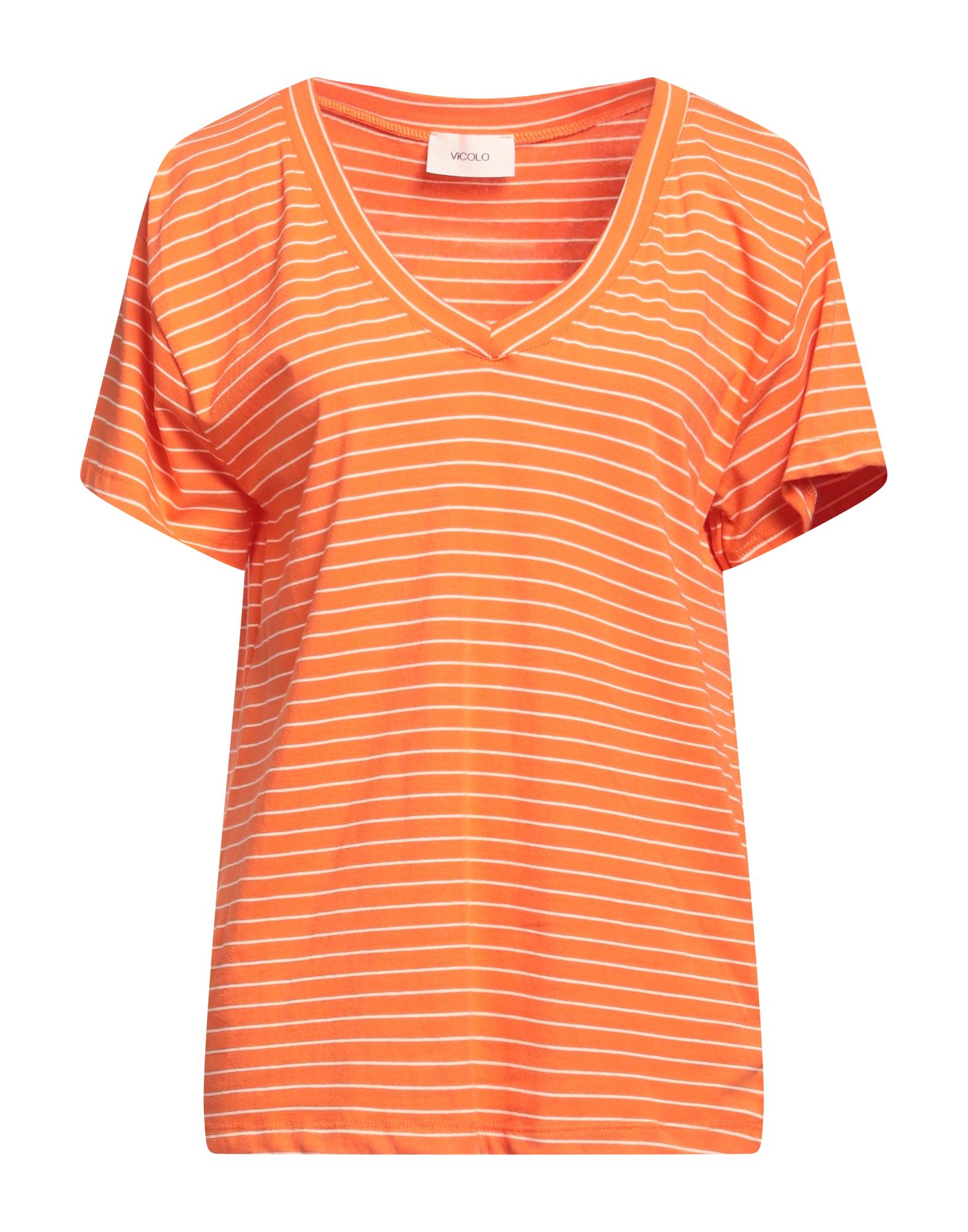VICOLO T-shirts Damen Orange von VICOLO