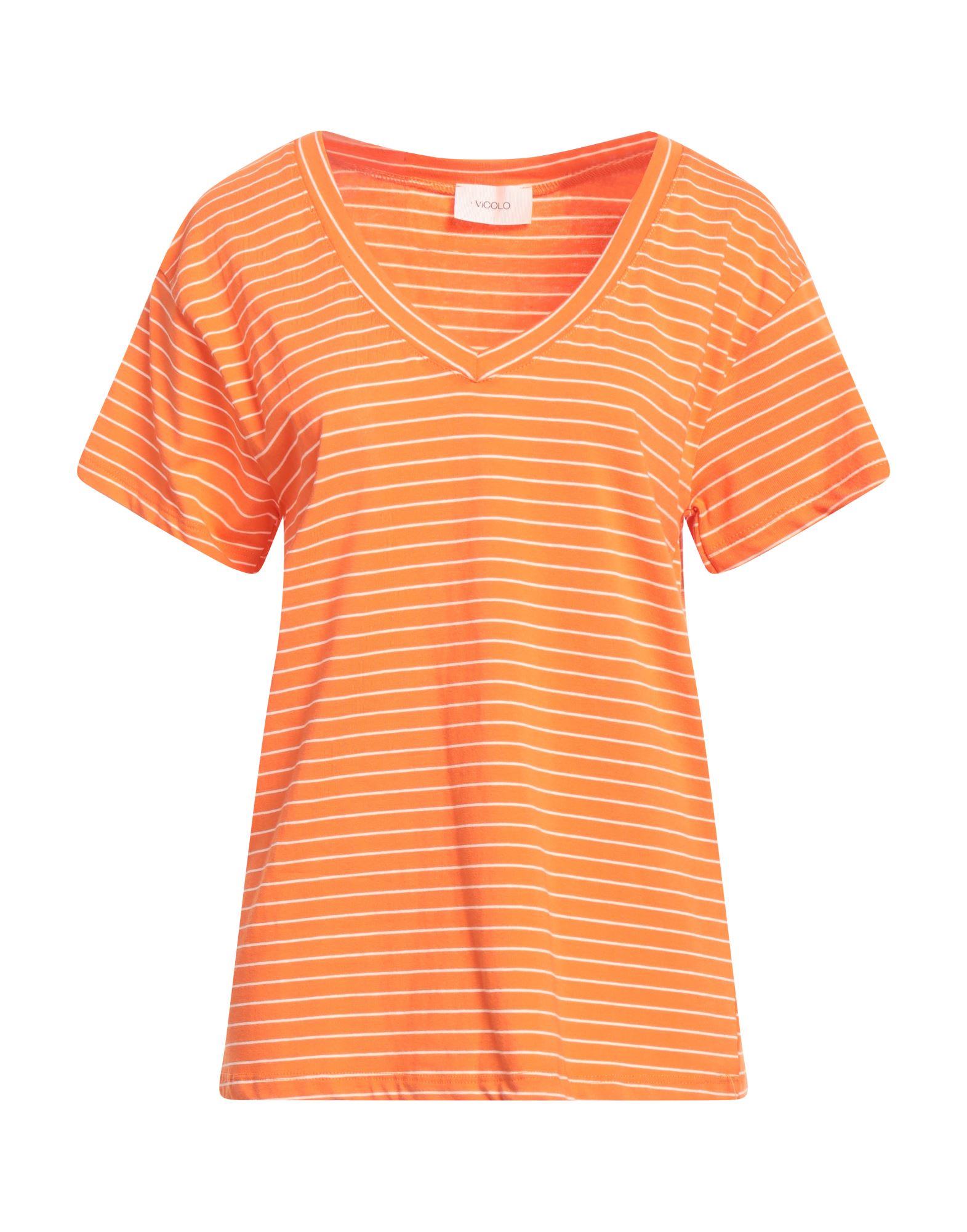 VICOLO T-shirts Damen Orange von VICOLO