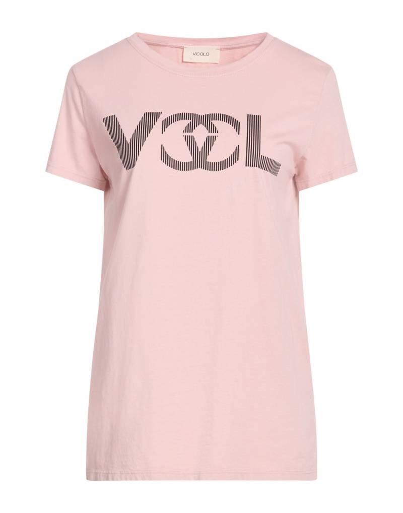 VICOLO T-shirts Damen Rosa von VICOLO