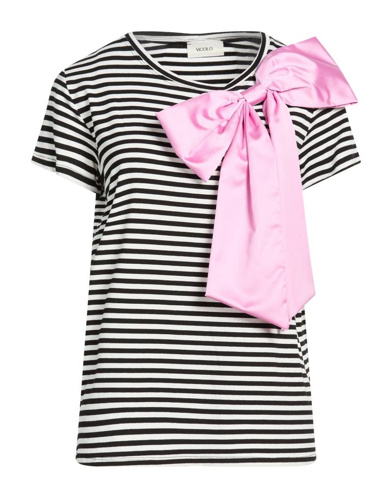 VICOLO T-shirts Damen Schwarz von VICOLO
