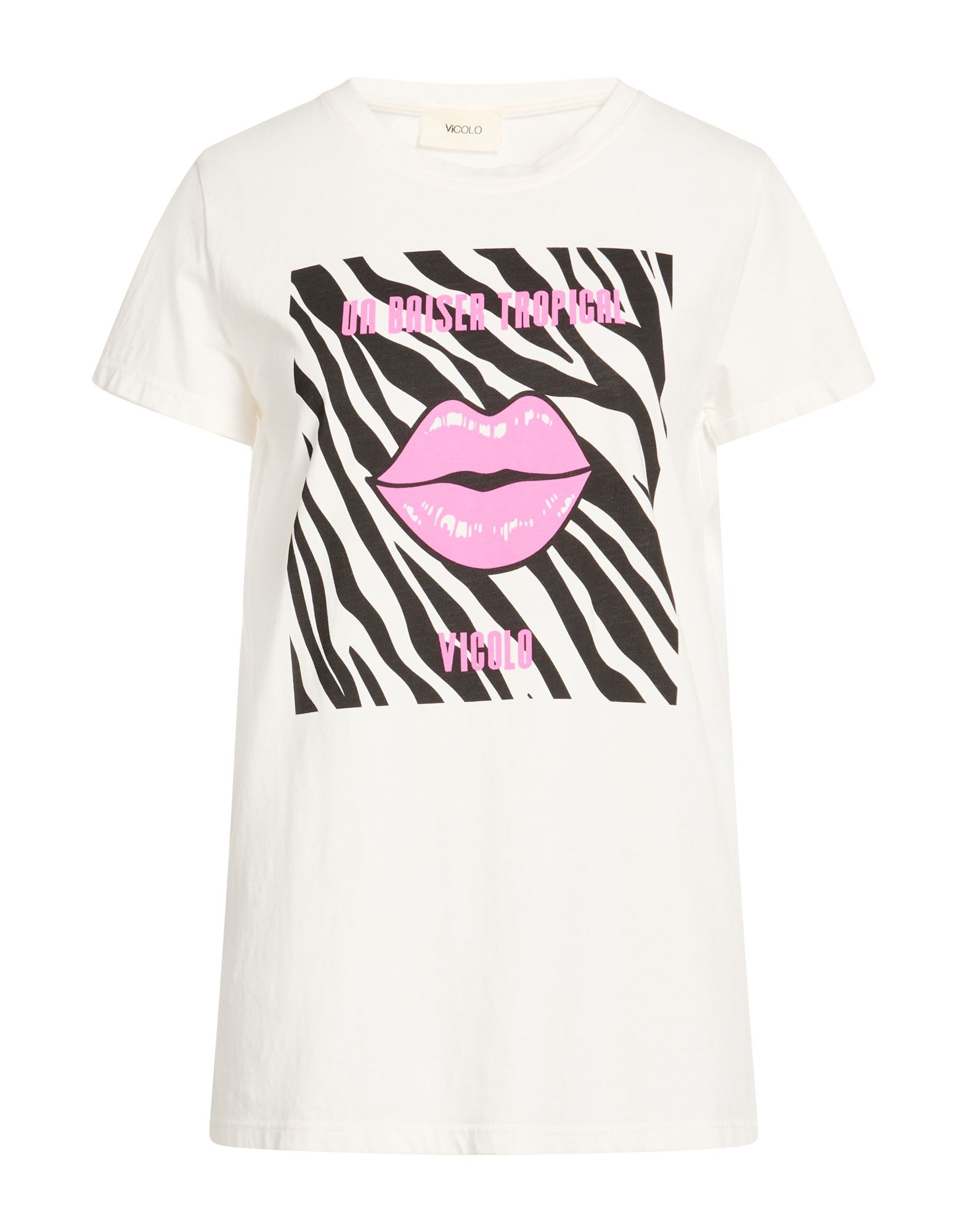 VICOLO T-shirts Damen Weiß von VICOLO