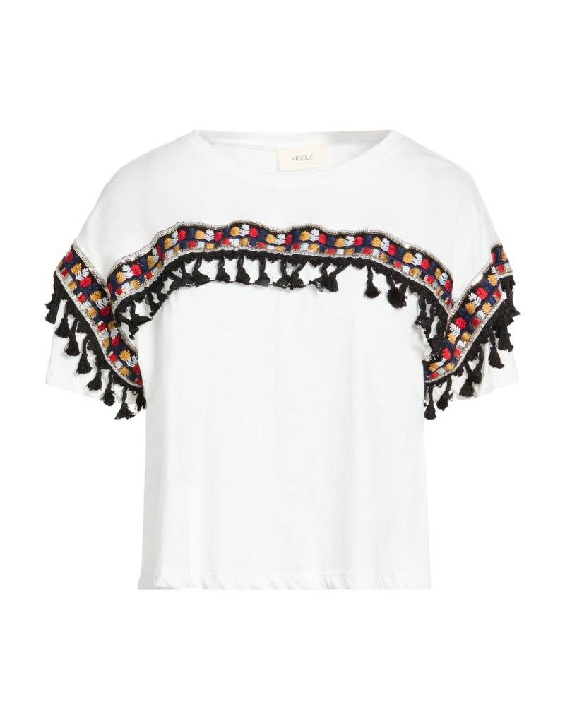 VICOLO T-shirts Damen Weiß von VICOLO