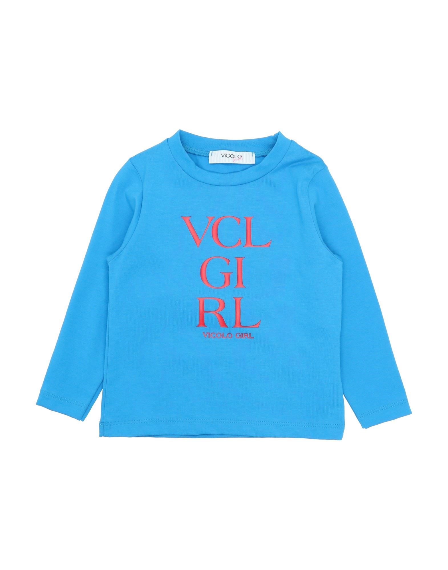 VICOLO T-shirts Kinder Azurblau von VICOLO