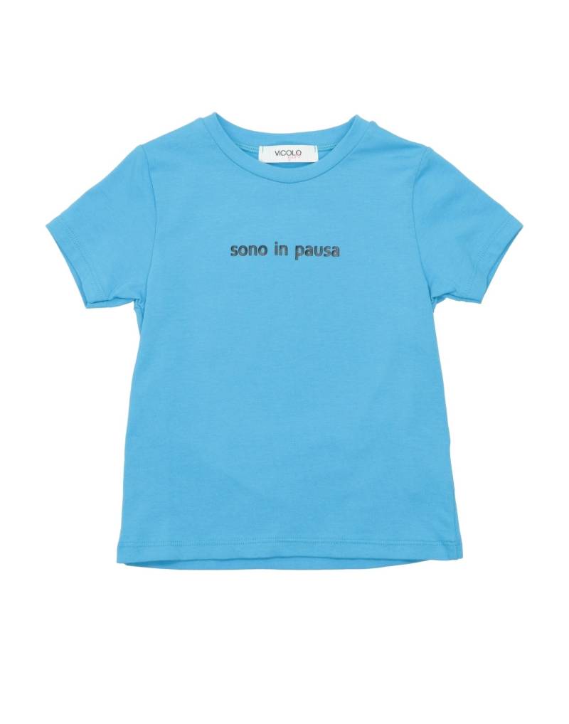 VICOLO T-shirts Kinder Azurblau von VICOLO