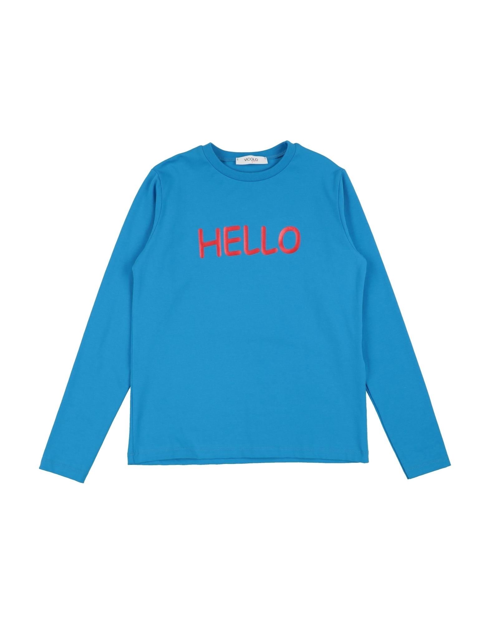 VICOLO T-shirts Kinder Azurblau von VICOLO