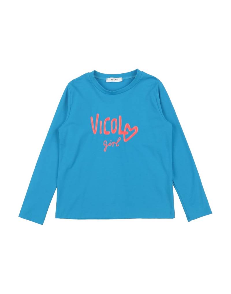 VICOLO T-shirts Kinder Azurblau von VICOLO