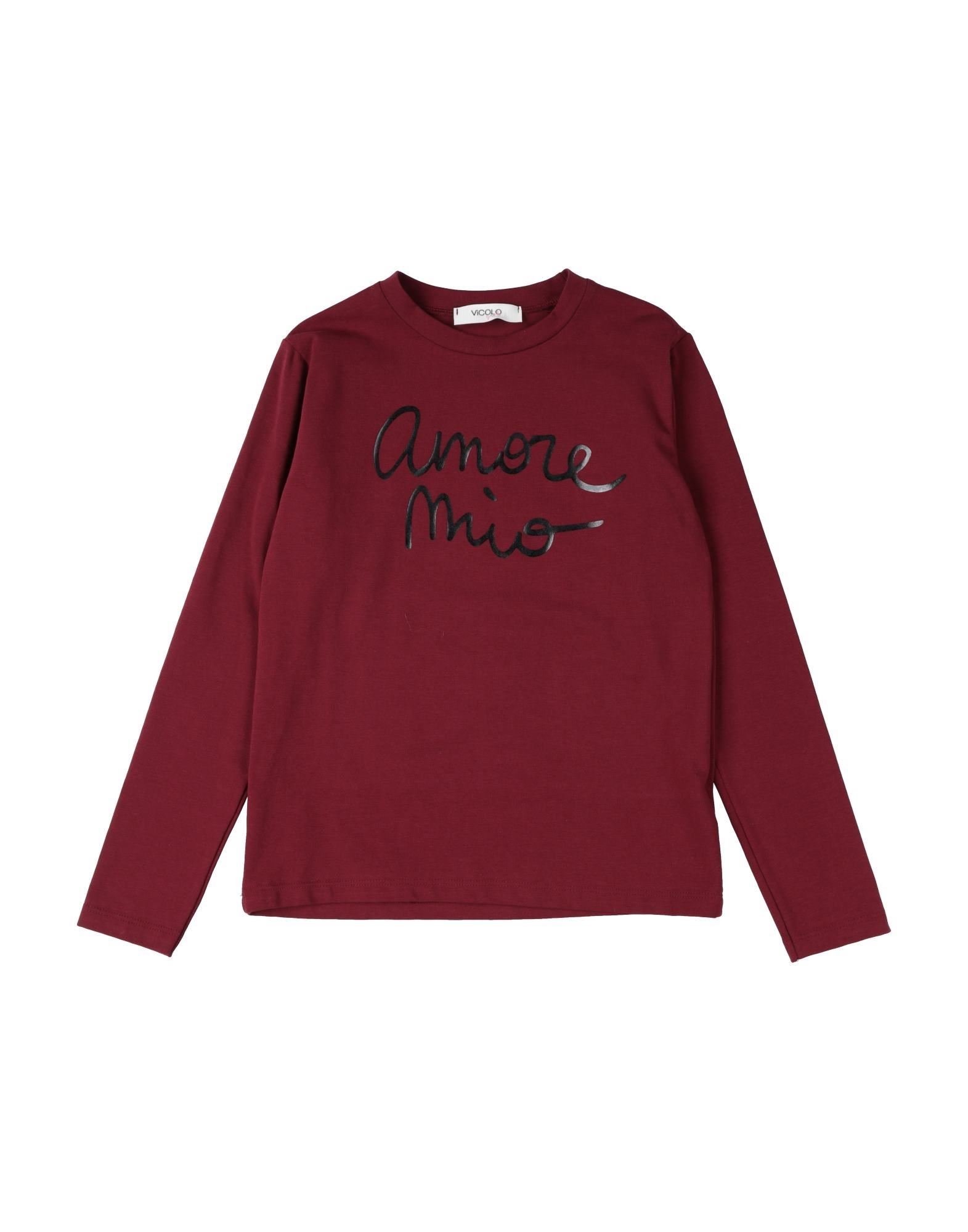 VICOLO T-shirts Kinder Bordeaux von VICOLO