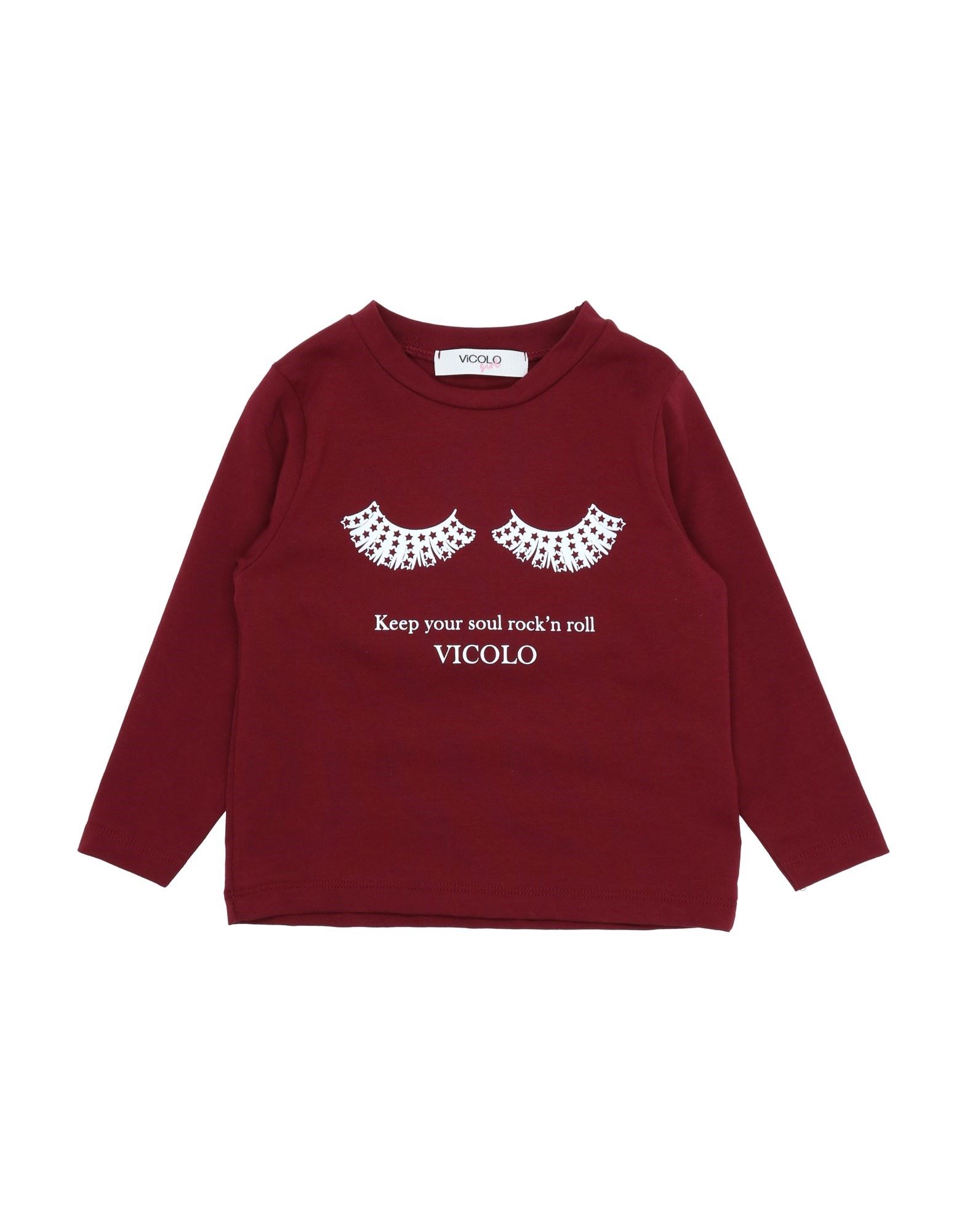 VICOLO T-shirts Kinder Bordeaux von VICOLO