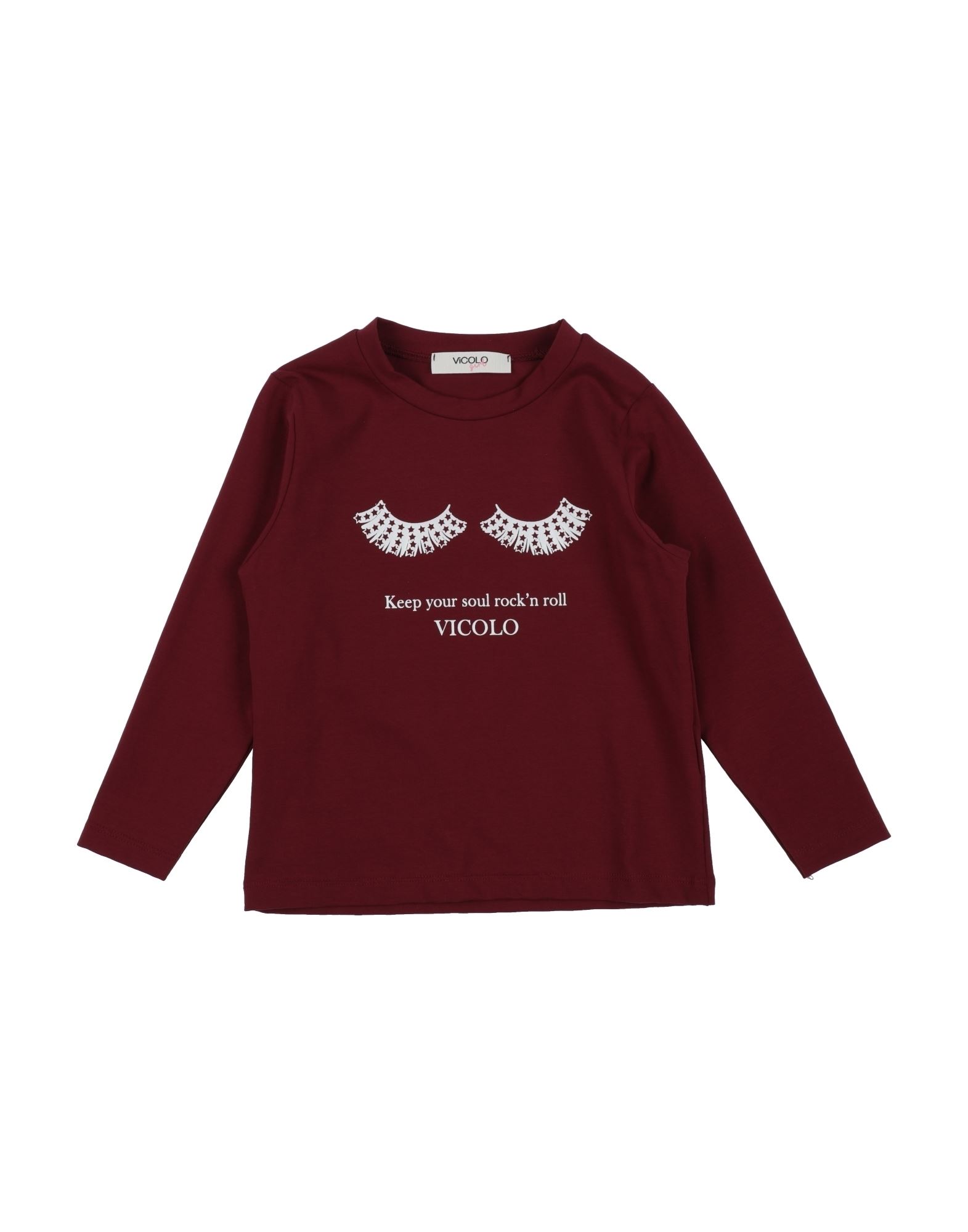 VICOLO T-shirts Kinder Bordeaux von VICOLO