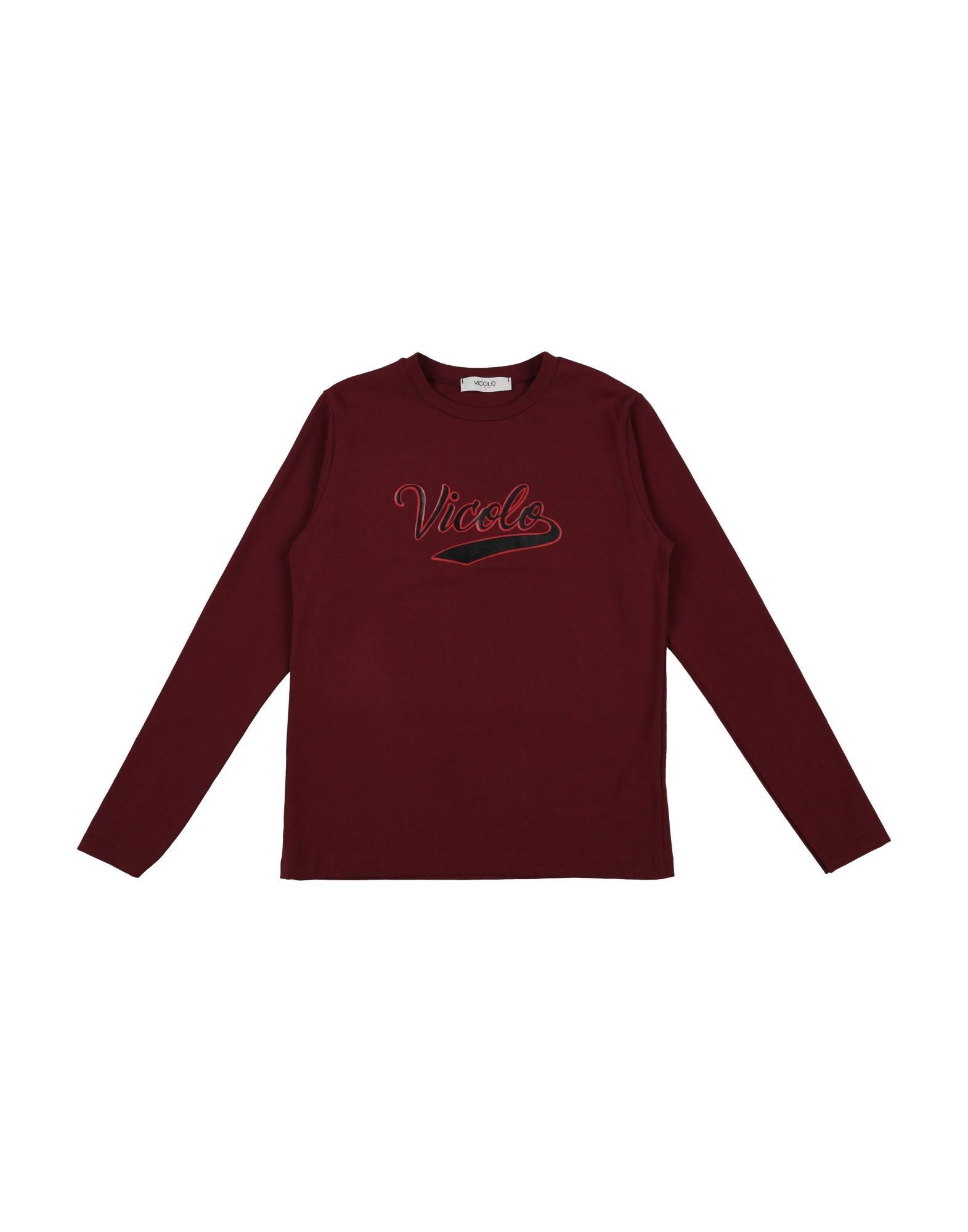 VICOLO T-shirts Kinder Bordeaux von VICOLO