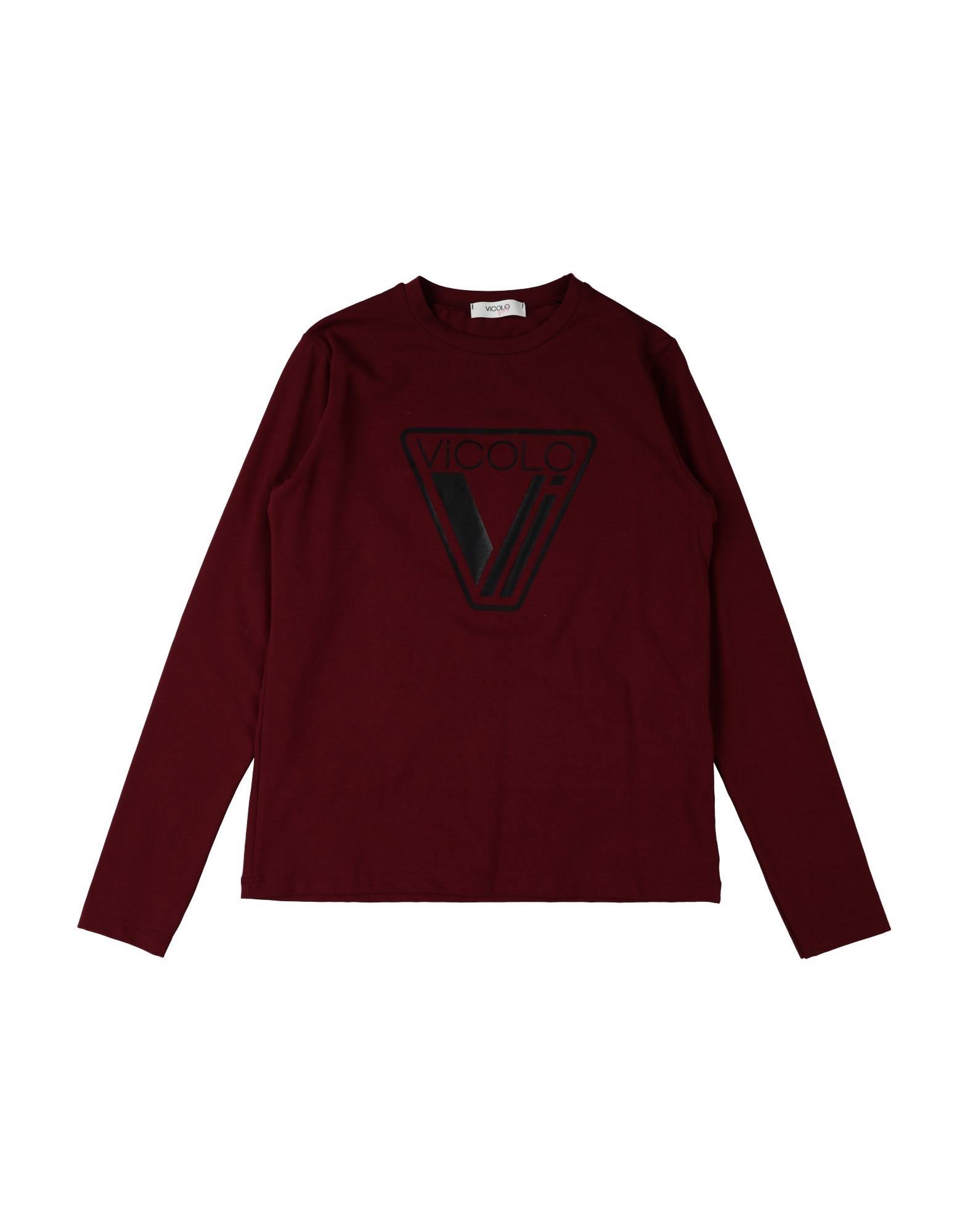 VICOLO T-shirts Kinder Bordeaux von VICOLO