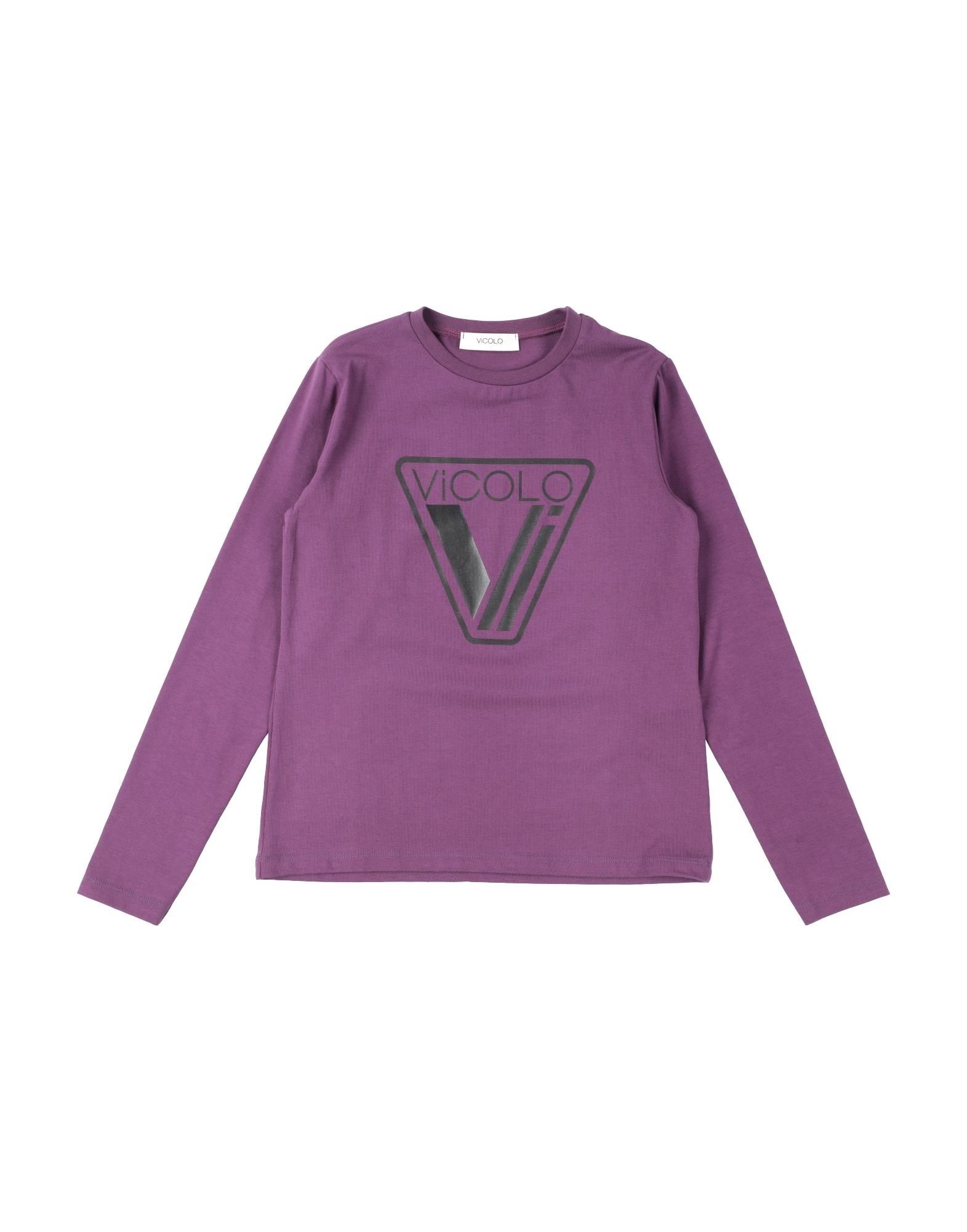 VICOLO T-shirts Kinder Dunkelviolett von VICOLO