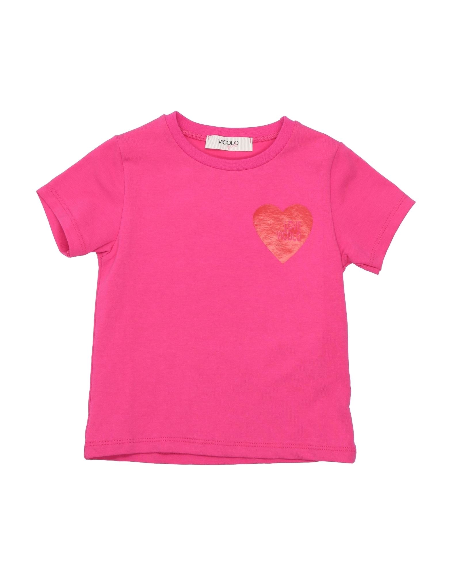 VICOLO T-shirts Kinder Fuchsia von VICOLO