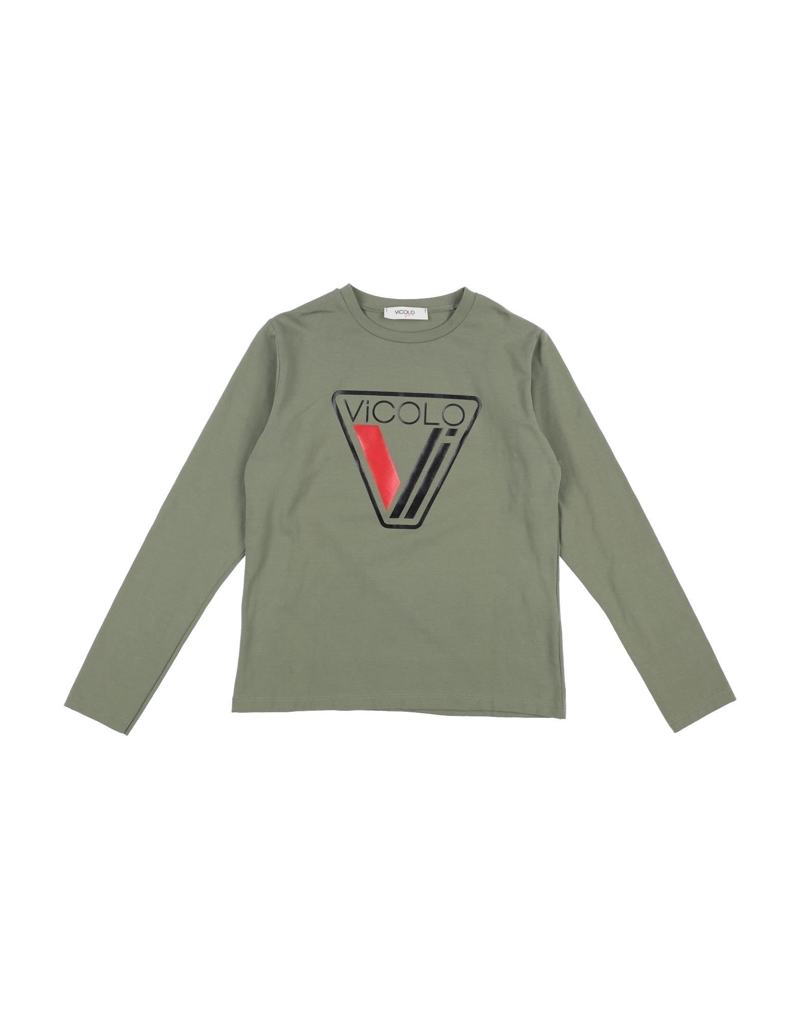 VICOLO T-shirts Kinder Militärgrün von VICOLO