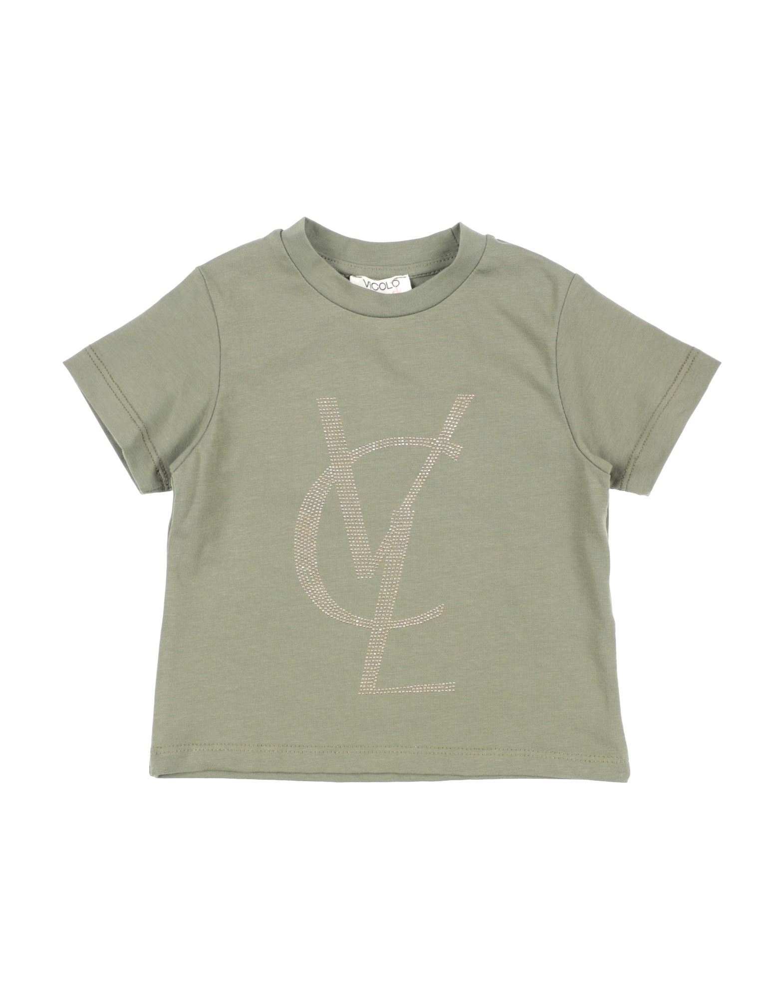 VICOLO T-shirts Kinder Militärgrün von VICOLO