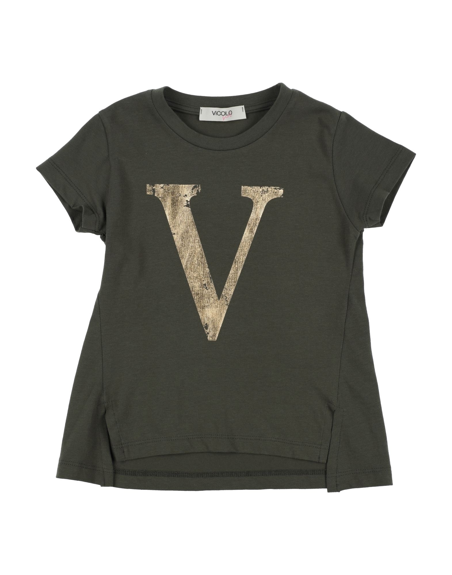 VICOLO T-shirts Kinder Militärgrün von VICOLO