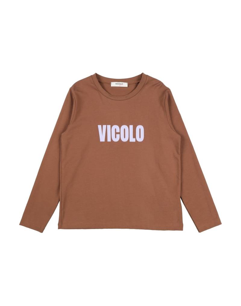 VICOLO T-shirts Kinder Schokobraun von VICOLO