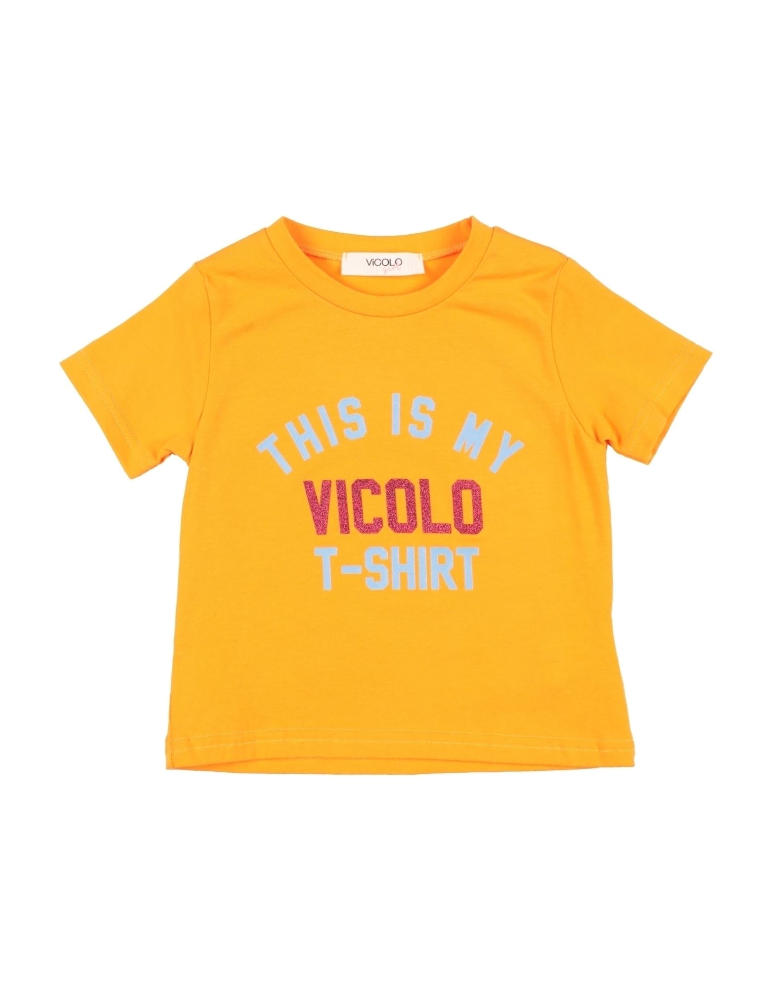 VICOLO T-shirts Kinder Orange von VICOLO