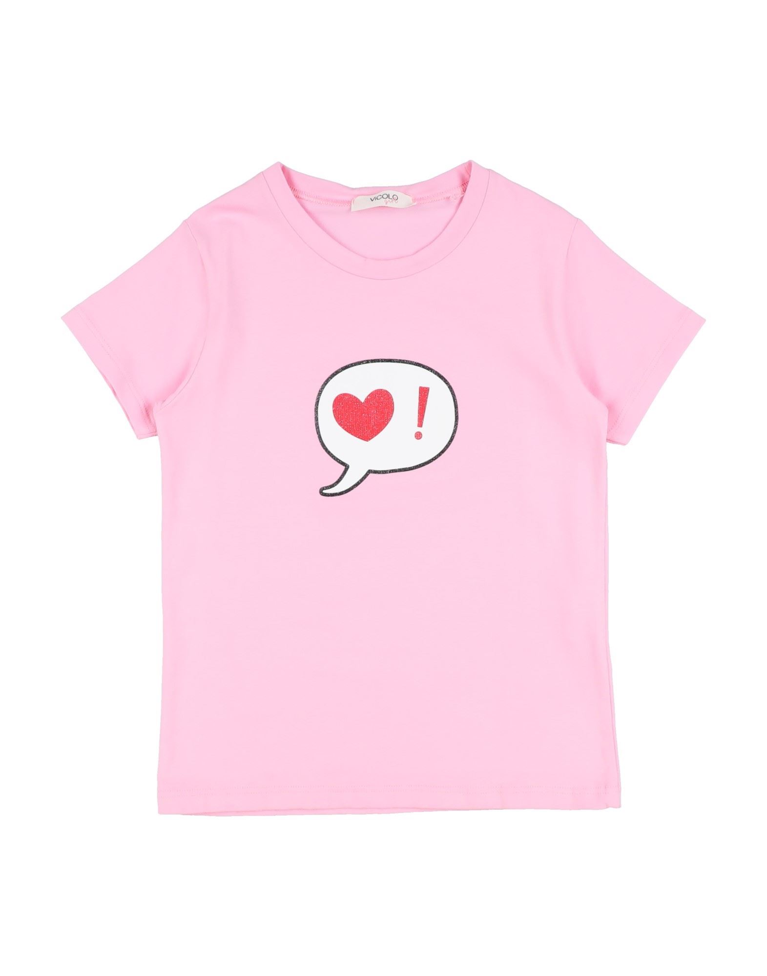 VICOLO T-shirts Kinder Rosa von VICOLO