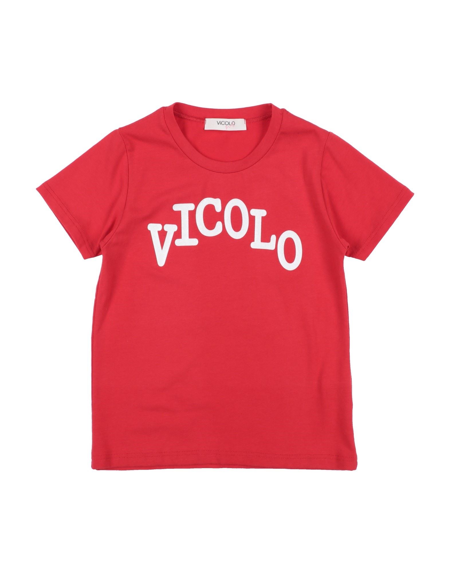 VICOLO T-shirts Kinder Rot VICOLO T-shirts Kinder Rot von VICOLO