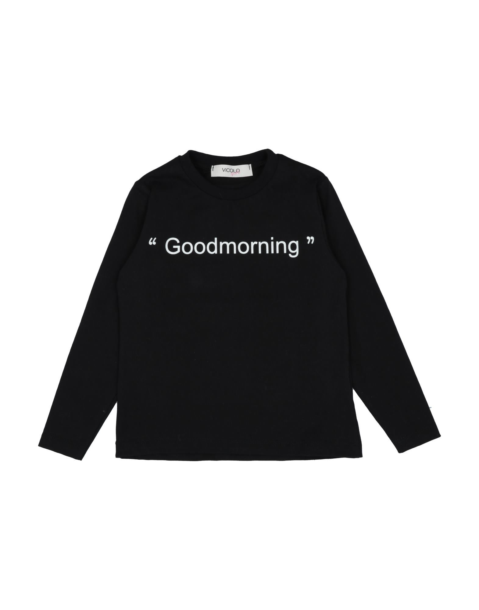 VICOLO T-shirts Kinder Schwarz VICOLO T-shirts Kinder Schwarz von VICOLO