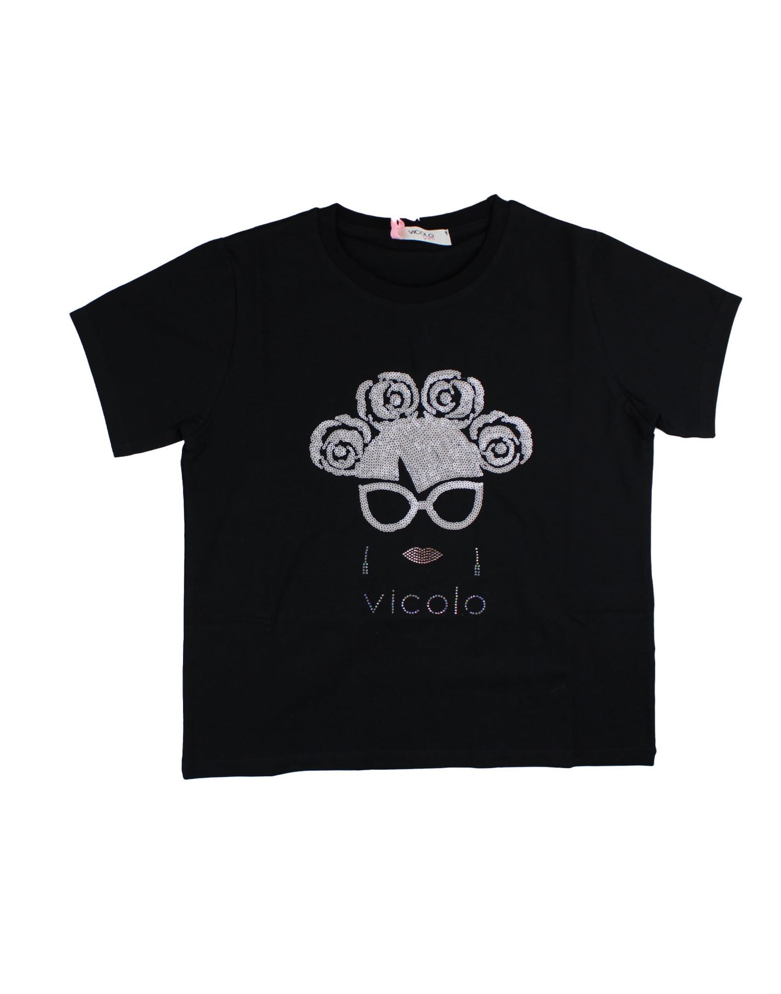 VICOLO T-shirts Kinder Schwarz von VICOLO