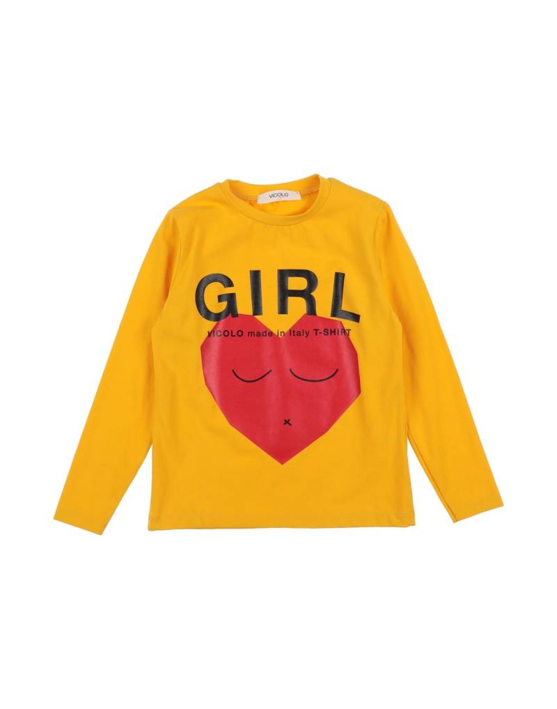 VICOLO T-shirts Kinder Senf von VICOLO